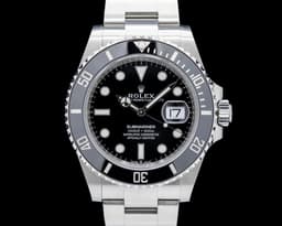 126610LN Submariner Date Ceramic Bezel SS Black Dial