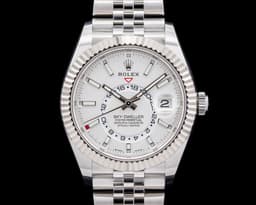 326934 Sky-Dweller Jubilee SS Silver Dial