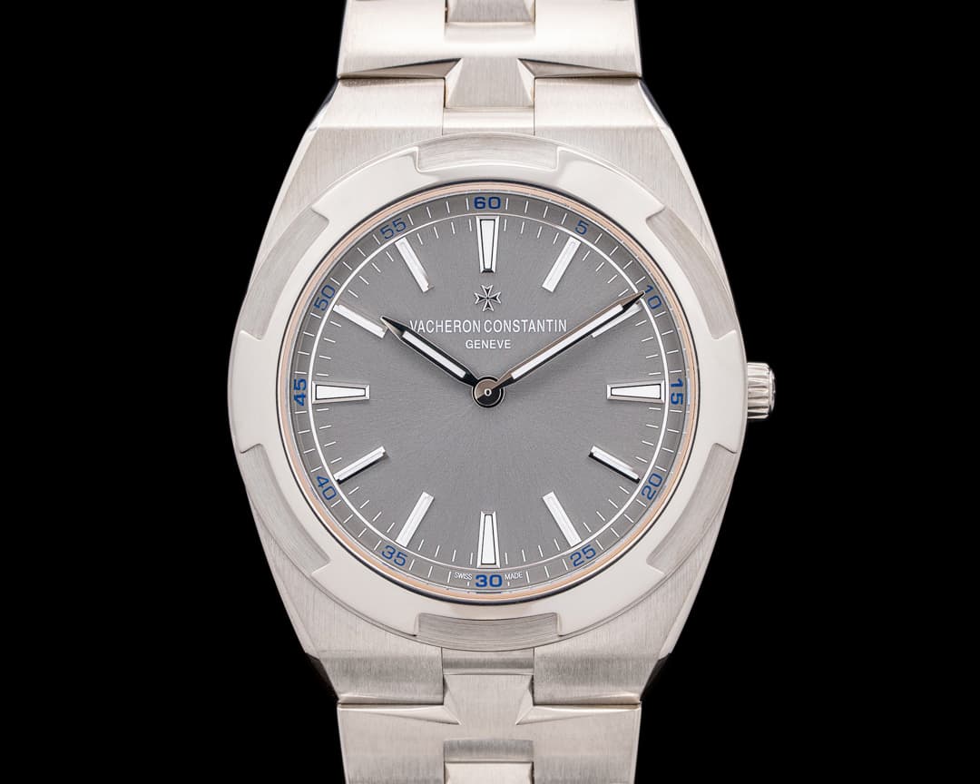 Vacheron Constantin 2000V Overseas Ultra-Thin 40MM 18K WG Gray Dial RARE