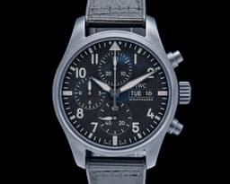 Top Gun Chronograph Ceratanium Black Dial