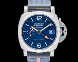 Luminor Luna Rossa Quaranta Bitempo SS Blue Dial 2025