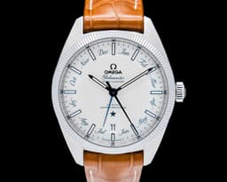 Globemaster Annual Calendar SS Silver Dial