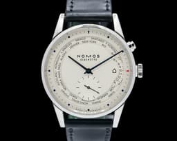 Zurich Weltzeit World Timer SS Silver Dial 2025