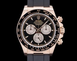 126515 Daytona 18K Rose Gold Oysterflex Black Dial 2025