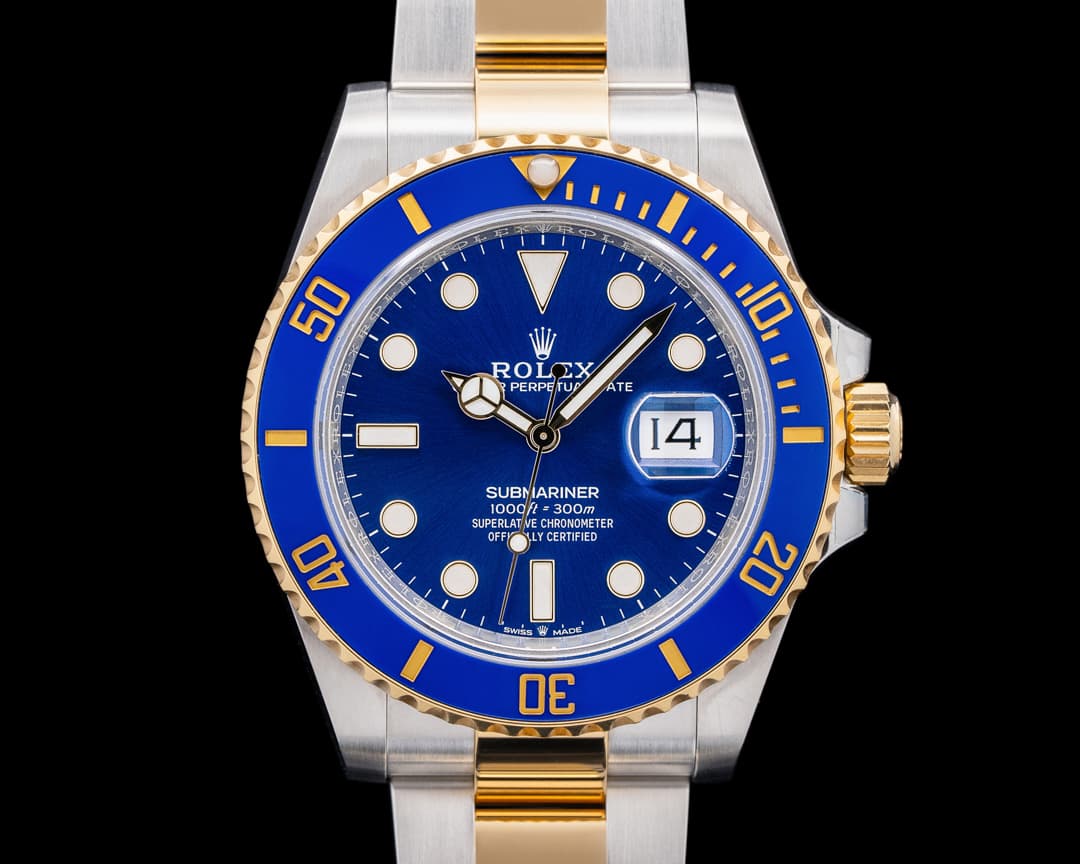 Rolex Submariner 126613LB 18K Yellow Gold/SS Blue Dial 2025 FULL SET