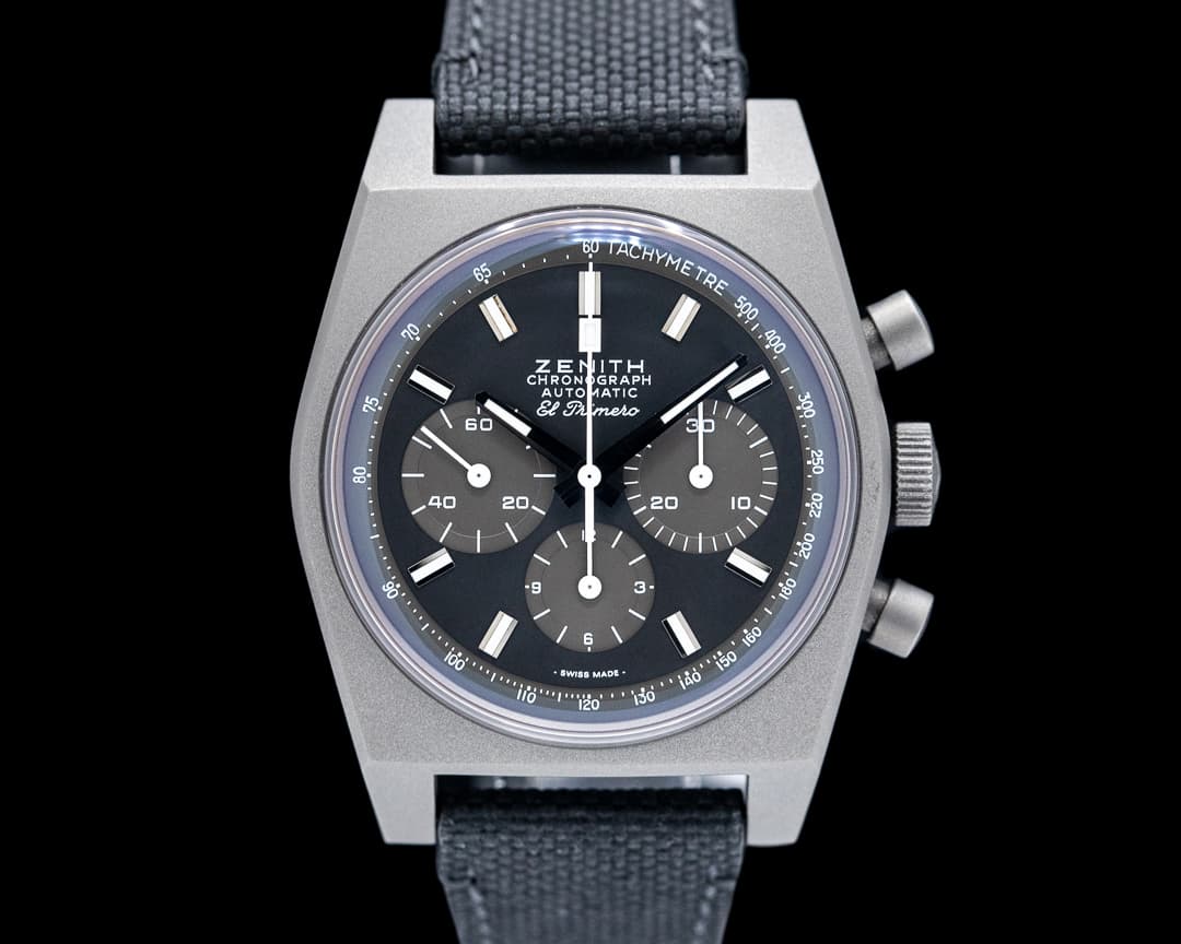 Zenith Chronomaster Revival Shadow Black Dial Titanium Black Dial 2024