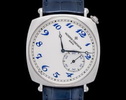Historiques American 1921 Platinum Silver Dial Blue Numerals RARE