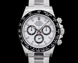 Daytona 116500 Ceramic Bezel "Panda" SS White Dial UNWORN