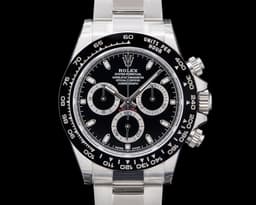 Daytona 116500 Ceramic Bezel SS Black Dial UNWORN FULL SET