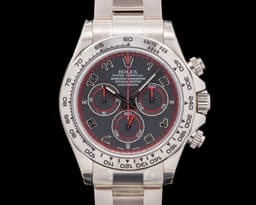 Daytona 116509 18K White Gold Gray Arabic Racing Dial UNWORN FULL SET