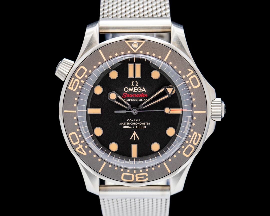 Omega Seamaster 300M 007 Master Chronometer Titanium Black Dial 2024