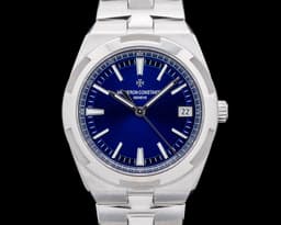 4500V/110A-B128 Overseas SS Blue Dial