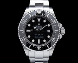 116660 Sea-Dweller Deepsea SS Black Dial