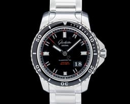 Sport Evolution Panorama Date SS Black Dial