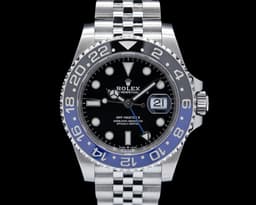 126710BLNR GMT-Master II "Batman" SS Black Dial