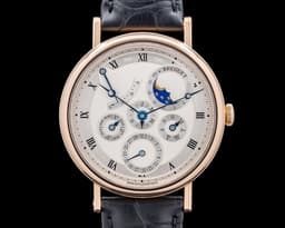5327BR Classique Perpetual Calendar 18K Rose Gold Silver Dial