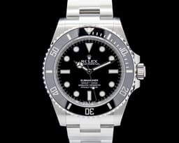 124060 Submariner No Date SS Black Dial FULL SET