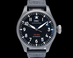 IW329801 Big Pilot's Watch 43 TOP GUN Ceramic Black Dial