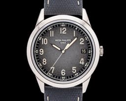 5226G Calatrava 18K White Gold Charcoal Gray Dial