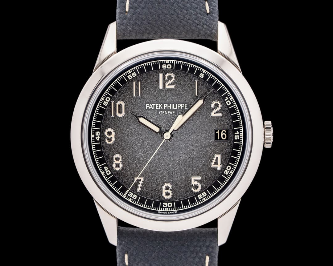 Patek Philippe 5226G Calatrava 18K White Gold Charcoal Gray Dial