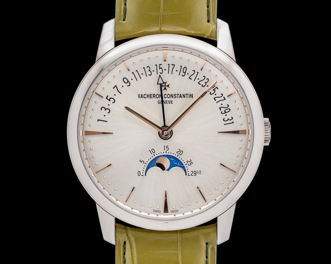 Vacheron Constantin 4010U Traditionnelle Retrograde Date Moonphase 18K WG Silver Dial 2025