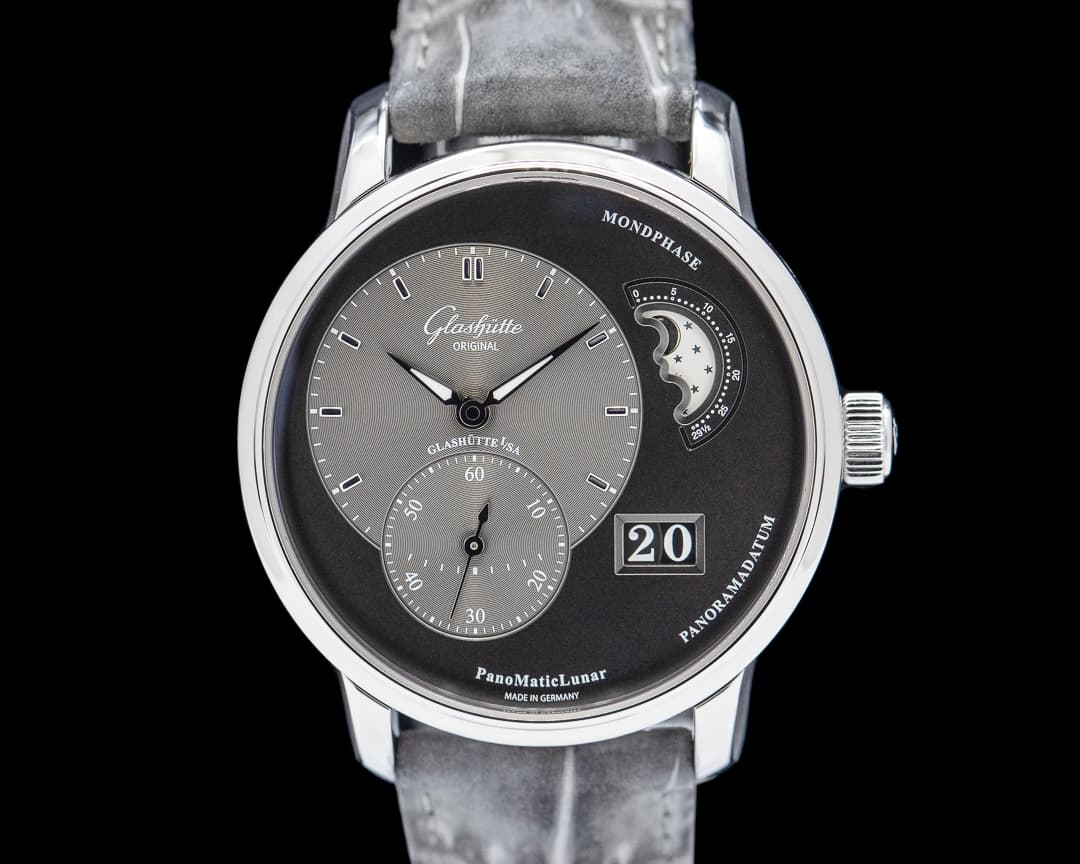Glashütte Original PanoMatic Lunar SS Gray Dial