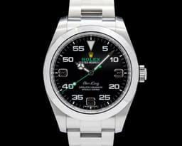 116900 Air King SS Black Dial FULL SET
