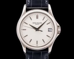 5127G Calatrava Automatic White Gold Silver Dial
