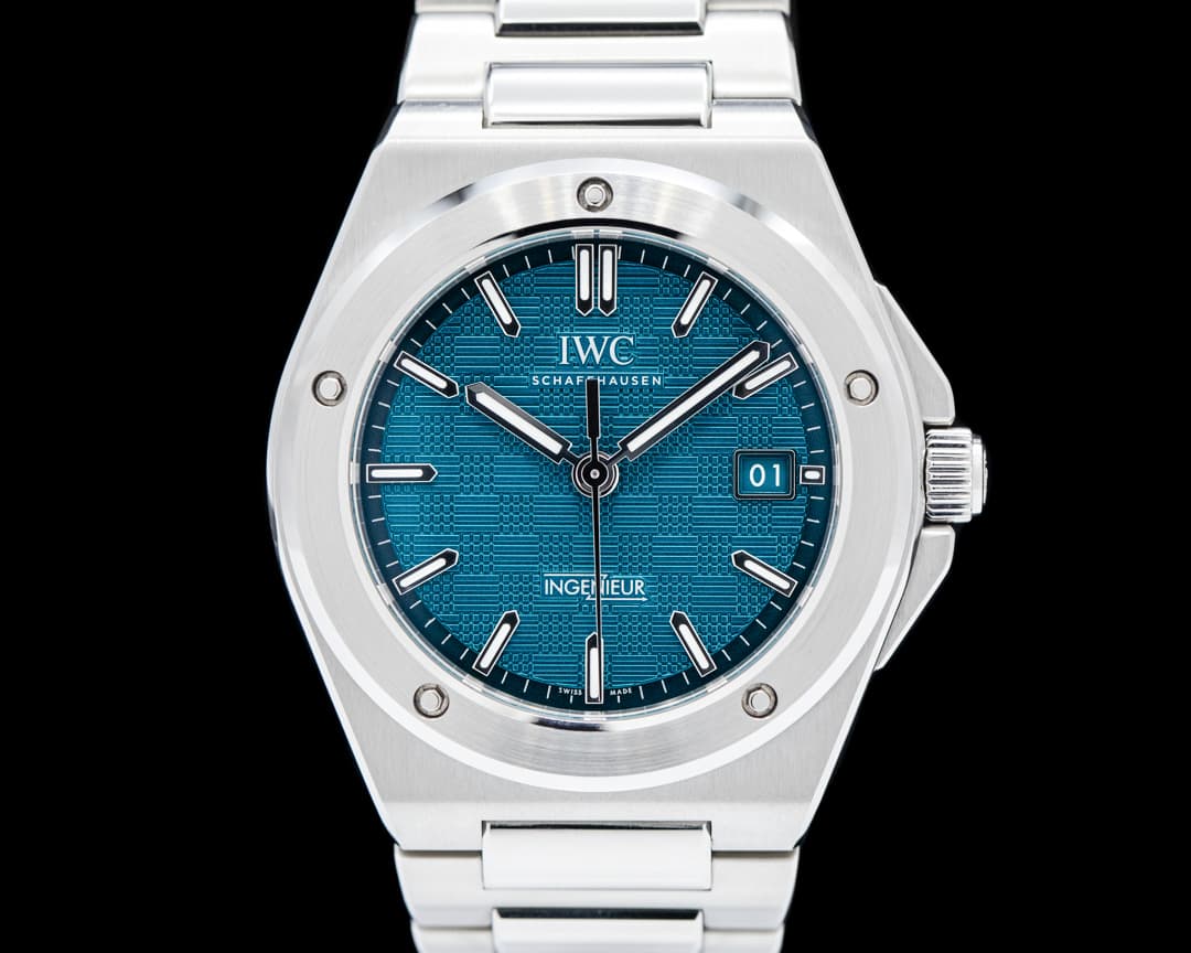 IWC IW328903 Ingenieur Automatic 40 Aqua Blue Stainless Steel