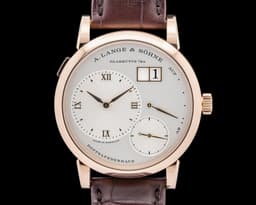 191.032 Saxonia Manual Wind 18K Rose Gold Silver Dial