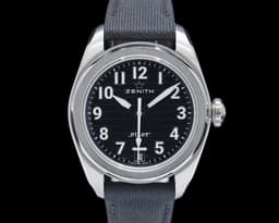 Pilot Automatic SS Black Corrugated Dial 2024