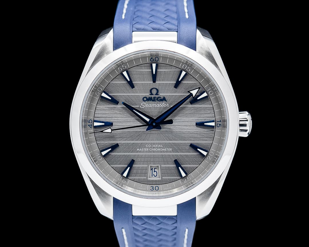 Omega Seamaster Aqua Terra 150M SS Gray Teak Dial