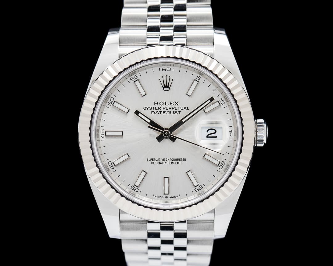Rolex 126334 Datejust 41 Jubilee SS Silver Dial