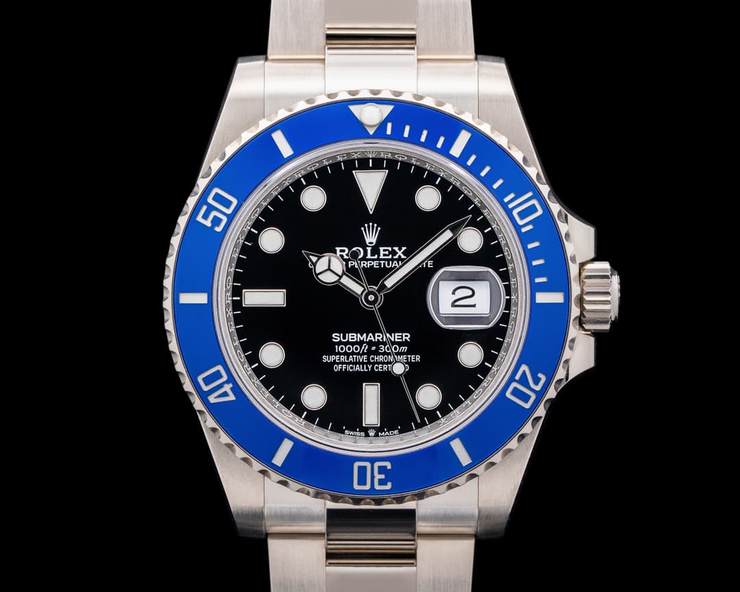 Rolex 126619LB Submariner Date 18K White Gold Black Dial FULL SET