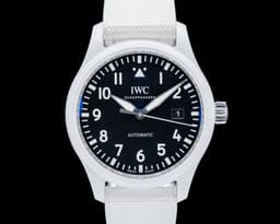 Pilot's Watch 41 TOP GUN Lake Tahoe White Ceramic Black Dial 2025 UNWORN