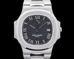 3710/1A Nautilus Power Reserve SS Black Dial