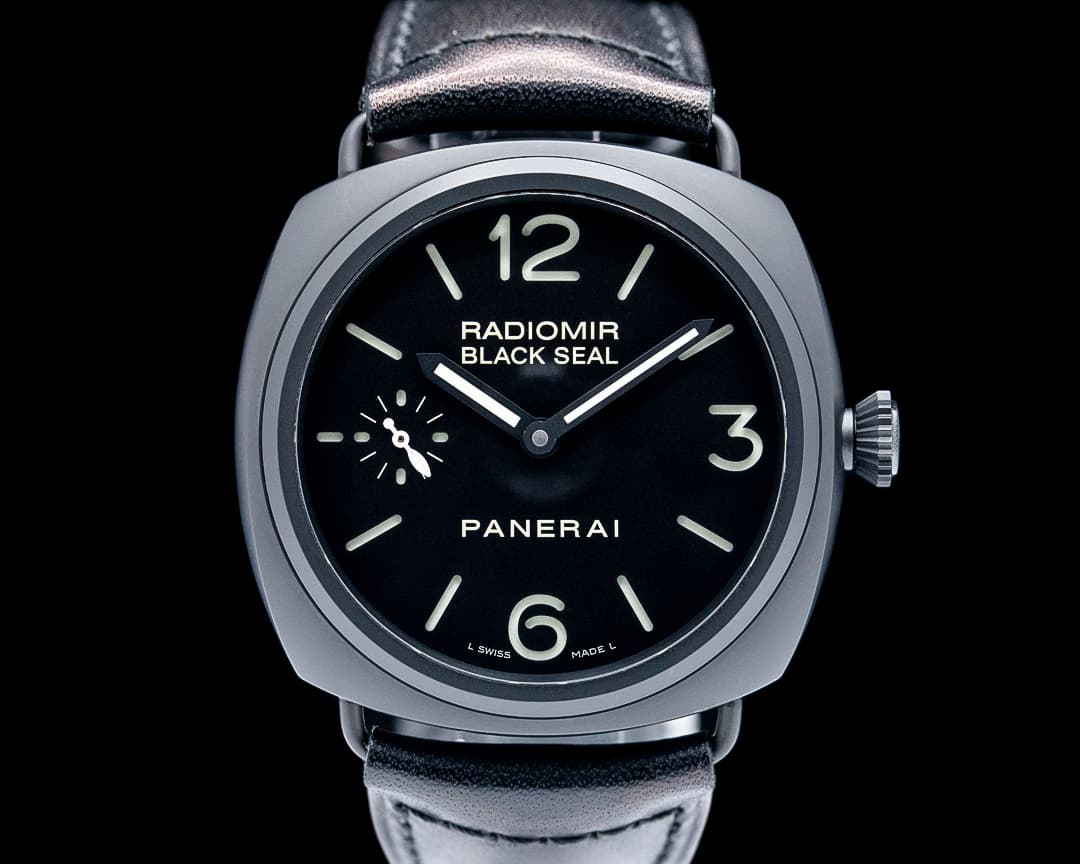 Panerai PAM00292 Radiomir Black Seal Ceramic Black Dial