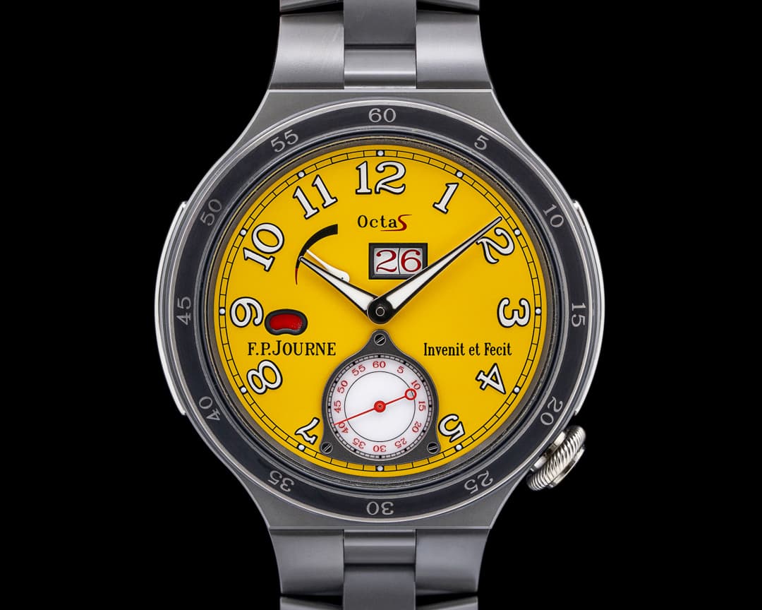 F. P. Journe ARS2/AR2 Octa Automatique Reserve Titanium Yellow Dial