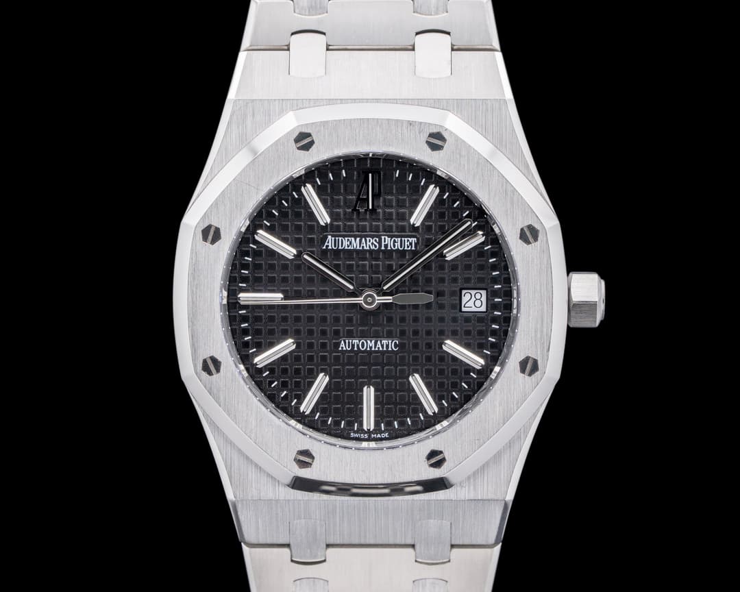 Audemars Piguet 15300ST Royal Oak SS Black Dial