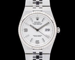 127234 Land-Dweller 36 SS / 18K WG White Dial 2025 UNWORN FULL SET