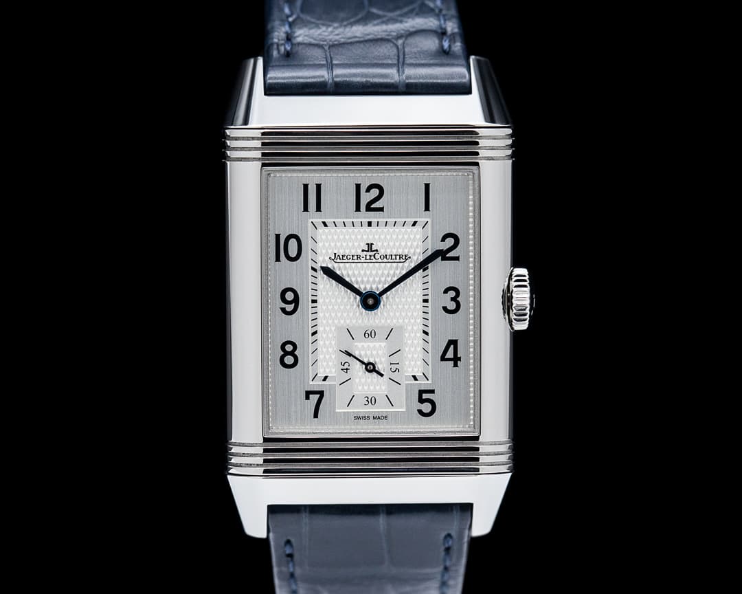 Jaeger-LeCoultre Q3848422 Reverso Large Duo Face SS Silver / Black Dial