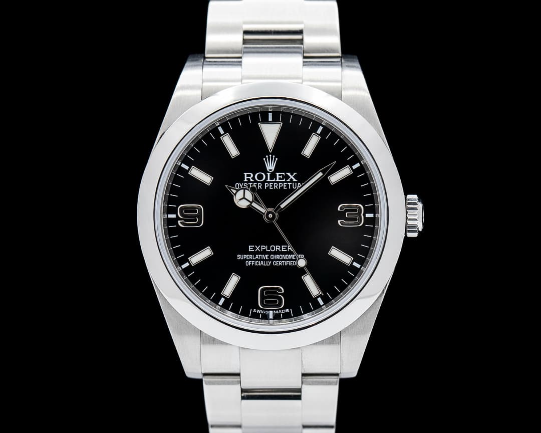 Rolex 214270 Explorer SS Black Dial