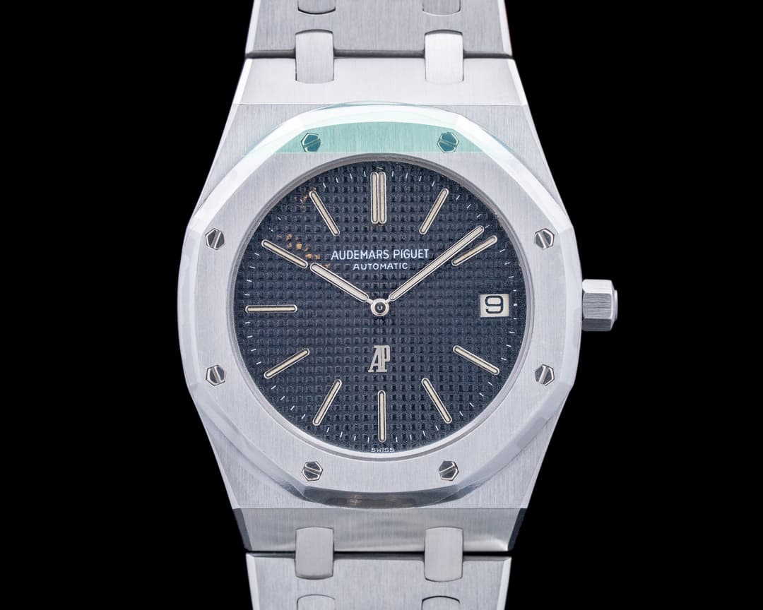 Image of Audemars Piguet 5402ST Royal Oak Vintage 'A SERIES' SS Black Dial RARE
