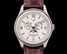 5146G Annual Calendar 18K White Gold Cream Dial
