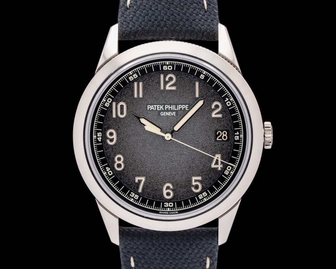 Patek Philippe 5226G Calatrava 18K White Gold Charcoal Gray Dial