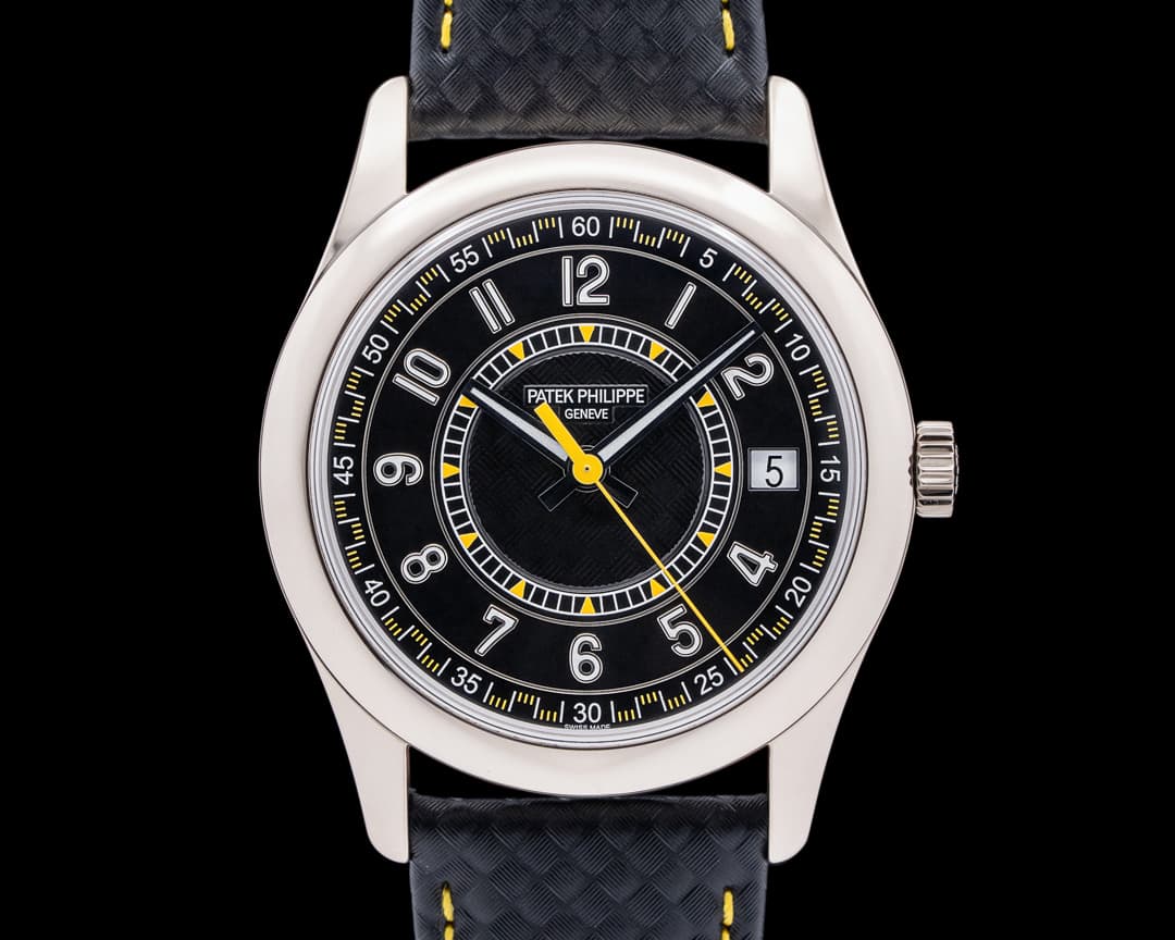 Patek Philippe 6007G Calatrava 18K White Gold Ebony Black Dial 2024