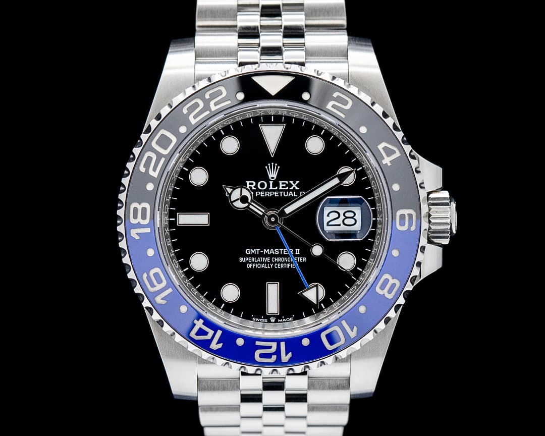 Rolex 126710BLNR GMT Master II "Batgirl" Jubilee SS Black Dial 2024