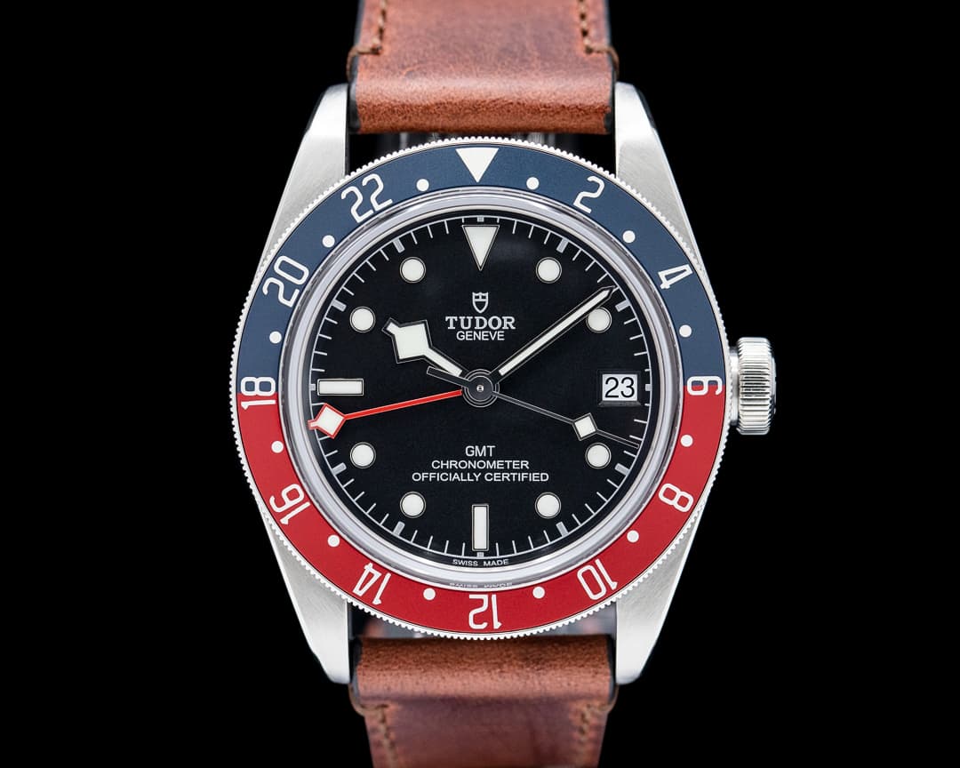 Tudor 79830RB Heritage Black Bay GMT SS Black Dial