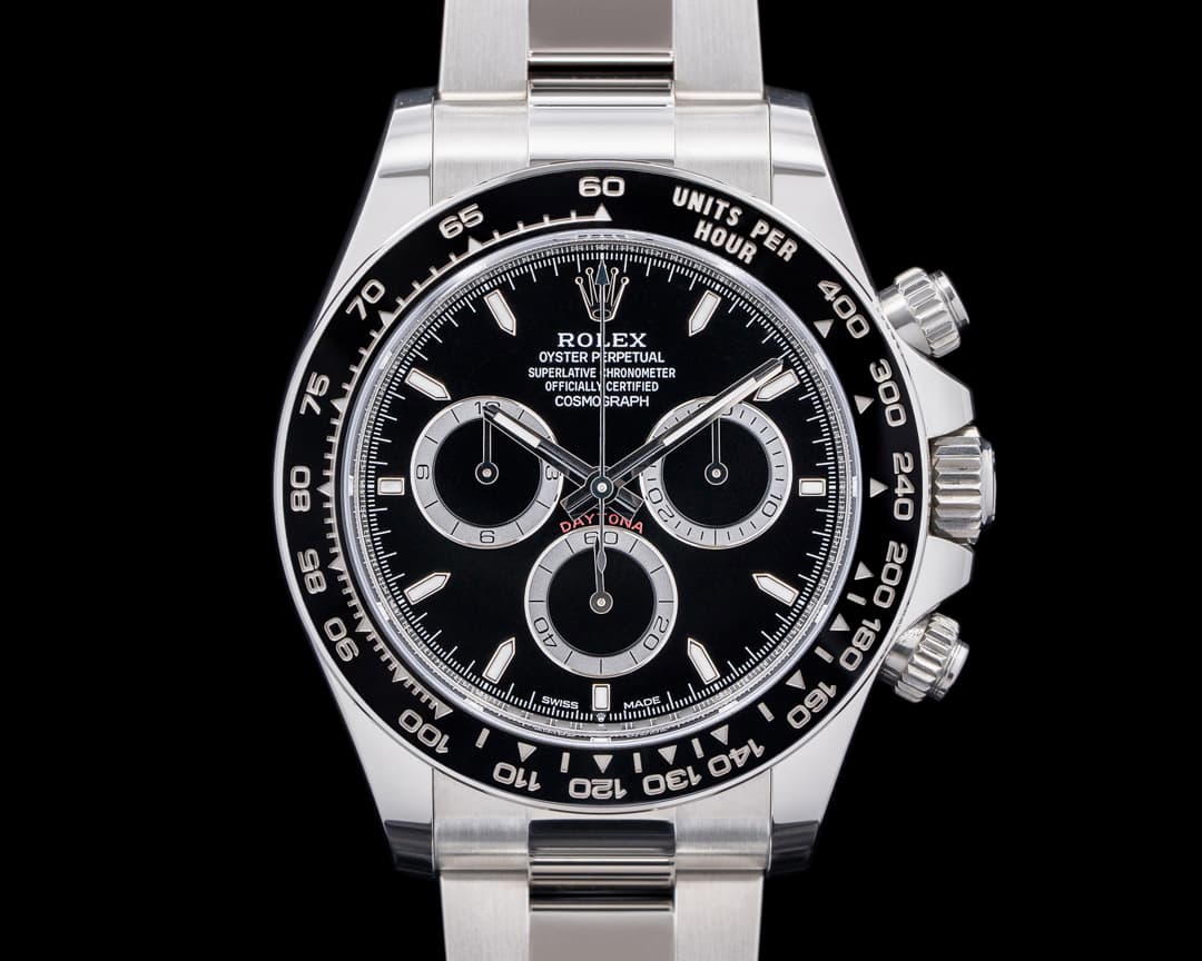 Rolex 126500LN Daytona Oystersteel Black Dial 2024