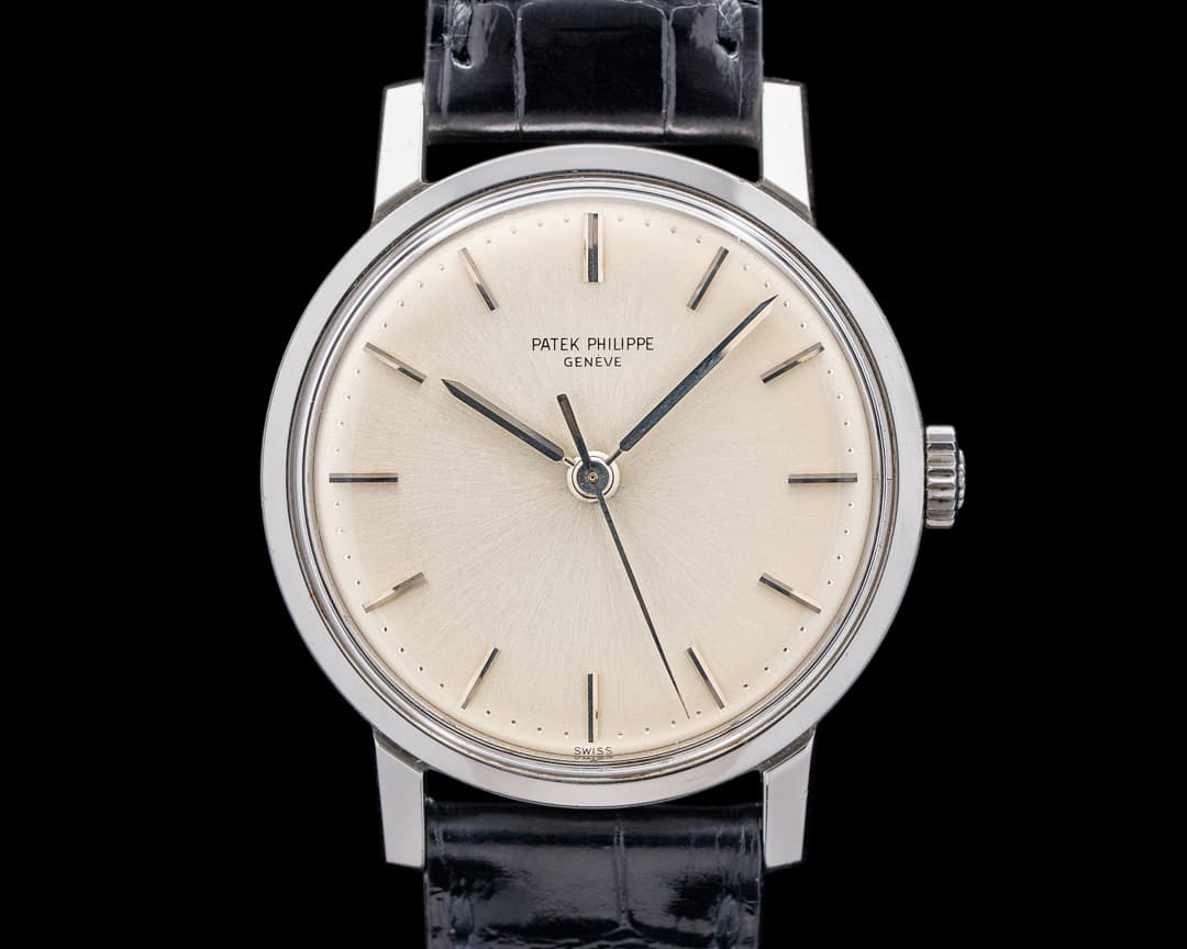 Patek Philippe Vintage 3483 Stainless Steel Center Sweep Seconds